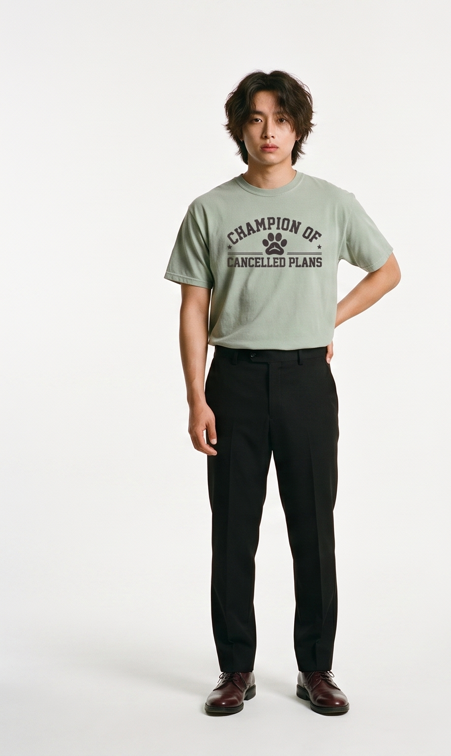 Cancelled Plans Cat Luxury T-Shirt