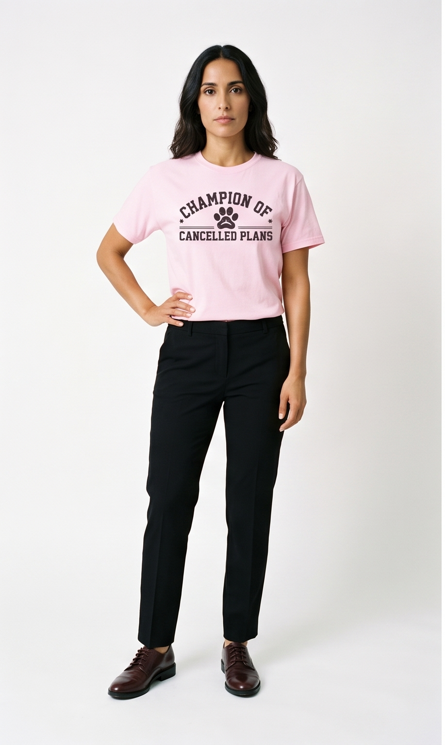 Cancelled Plans Cat Luxury T-Shirt