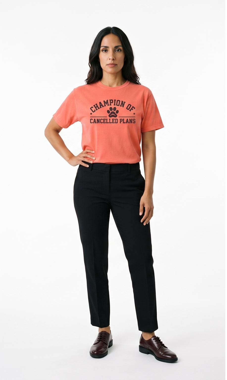 Cancelled Plans Cat Luxury T-Shirt
