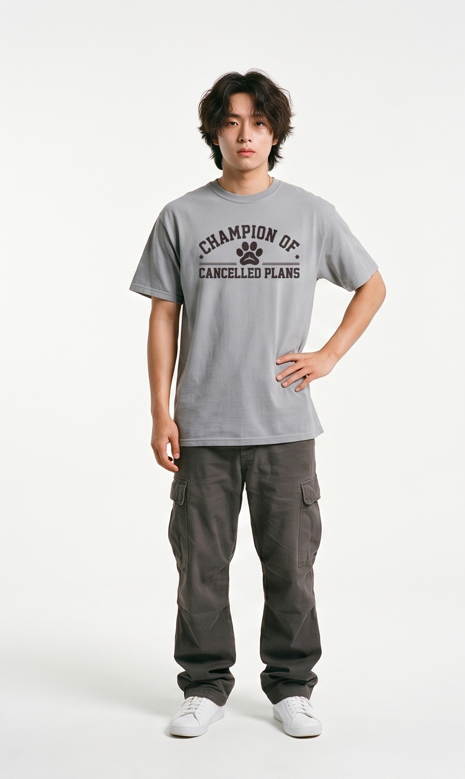 Cancelled Plans Cat Luxury T-Shirt
