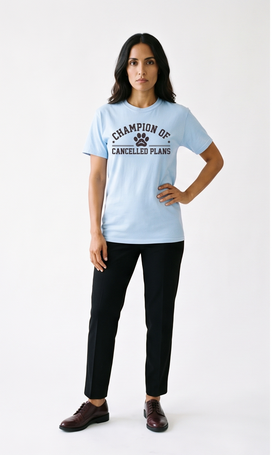 Cancelled Plans Cat Luxury T-Shirt
