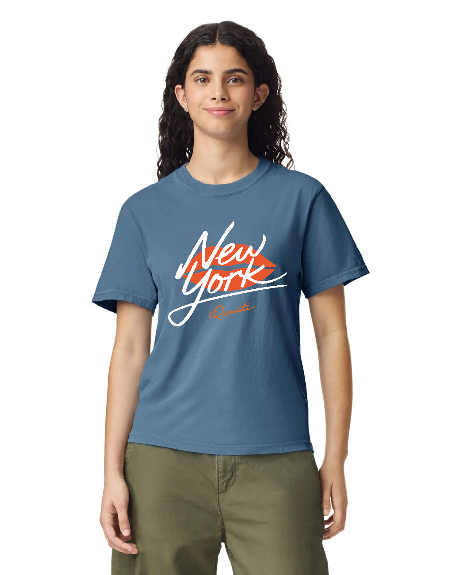 Kiss New Your by Qsmati Luxury T-Shirt