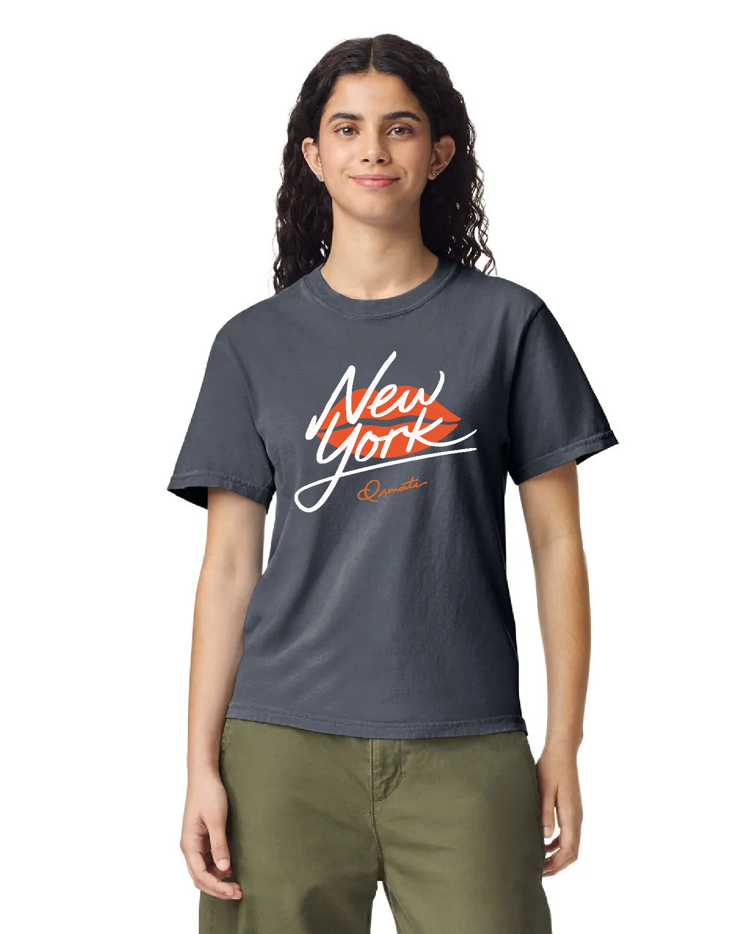 Kiss New Your by Qsmati Luxury T-Shirt