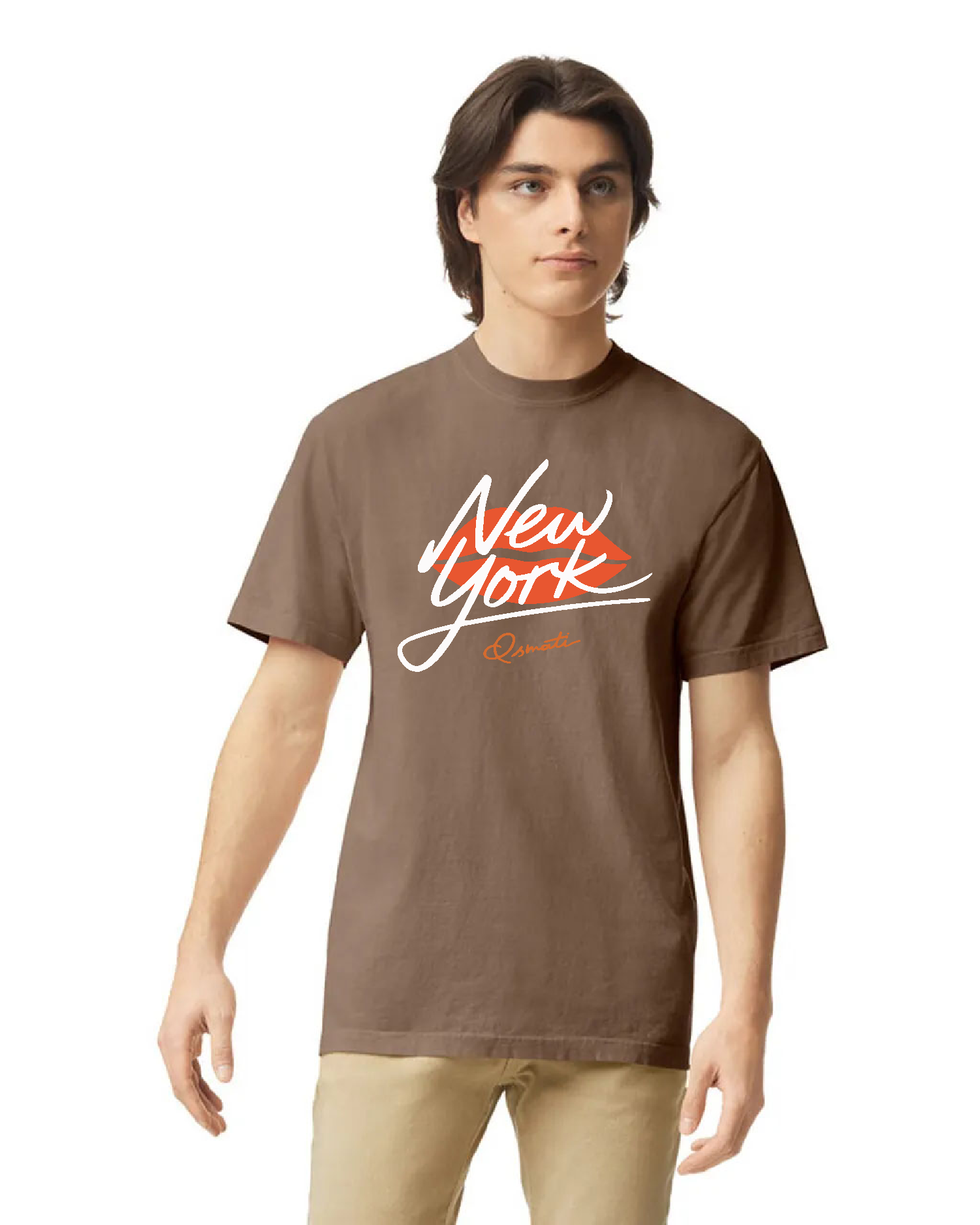 Kiss New Your by Qsmati Luxury T-Shirt