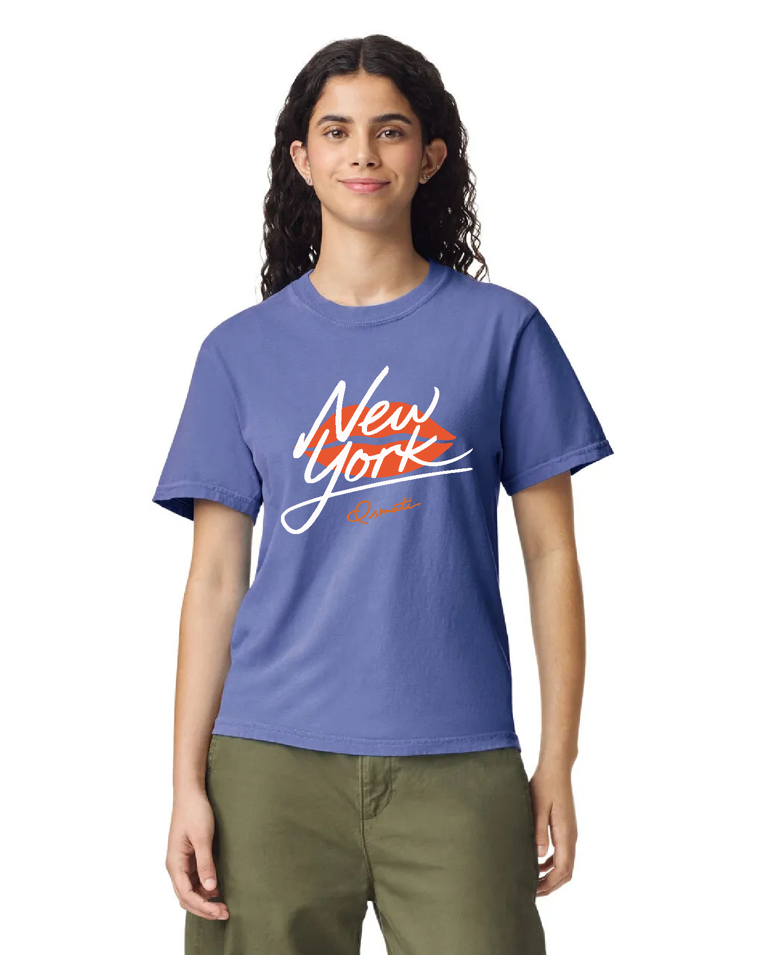 Kiss New Your by Qsmati Luxury T-Shirt