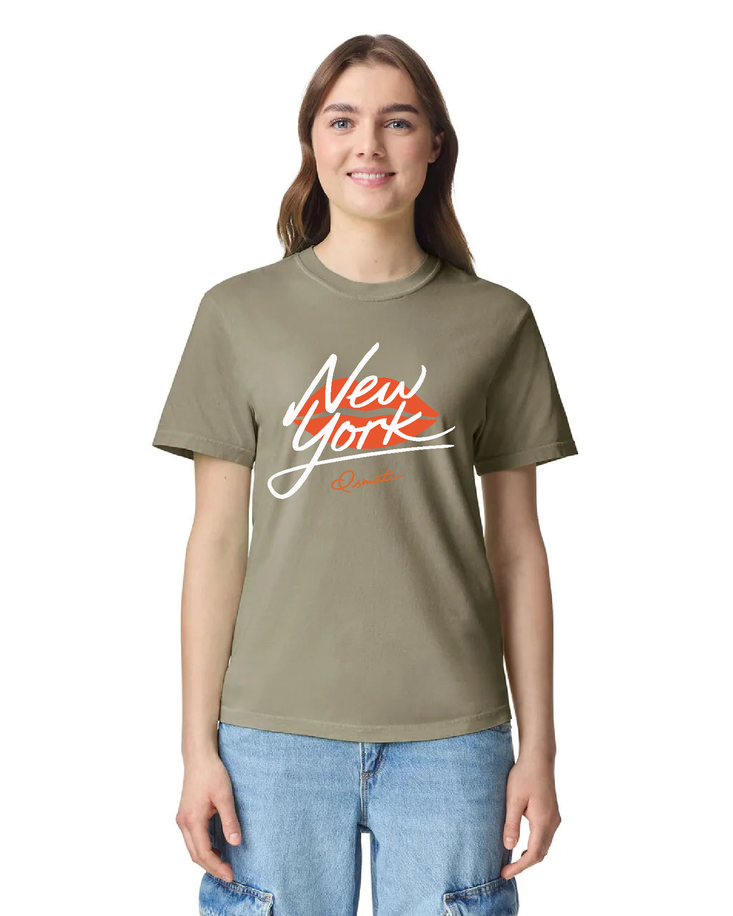 Kiss New Your by Qsmati Luxury T-Shirt
