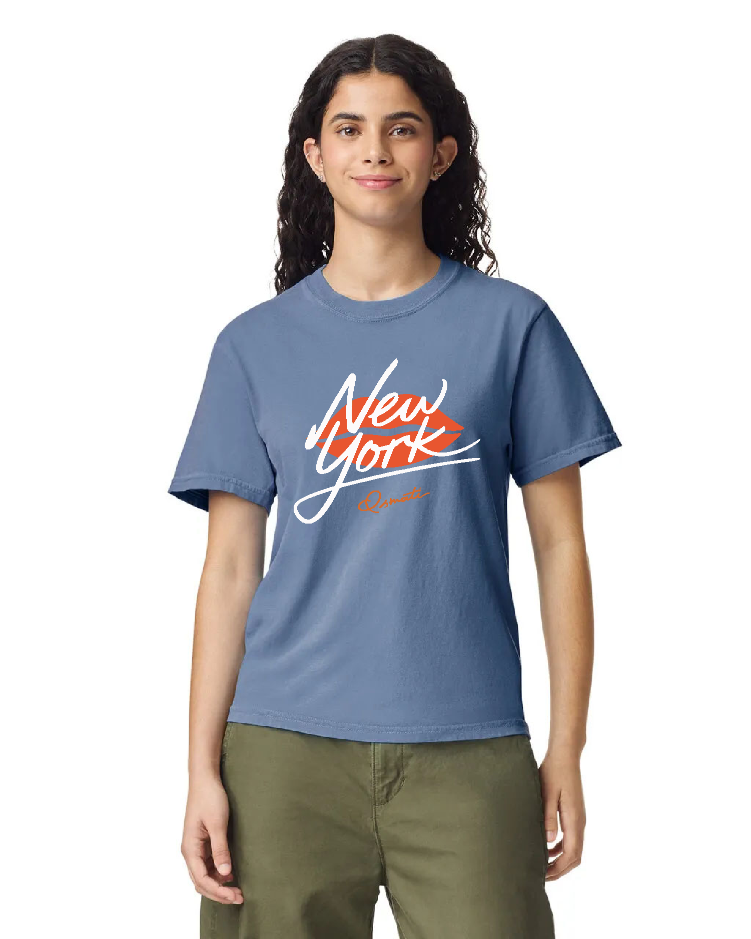 Kiss New Your by Qsmati Luxury T-Shirt