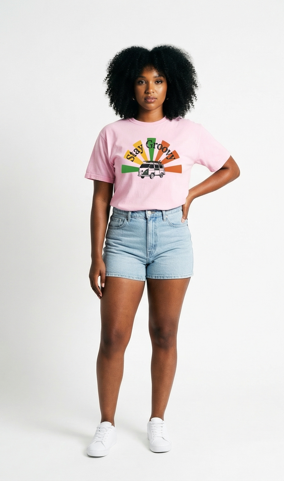 Stay Groovy Luxury T-Shirt