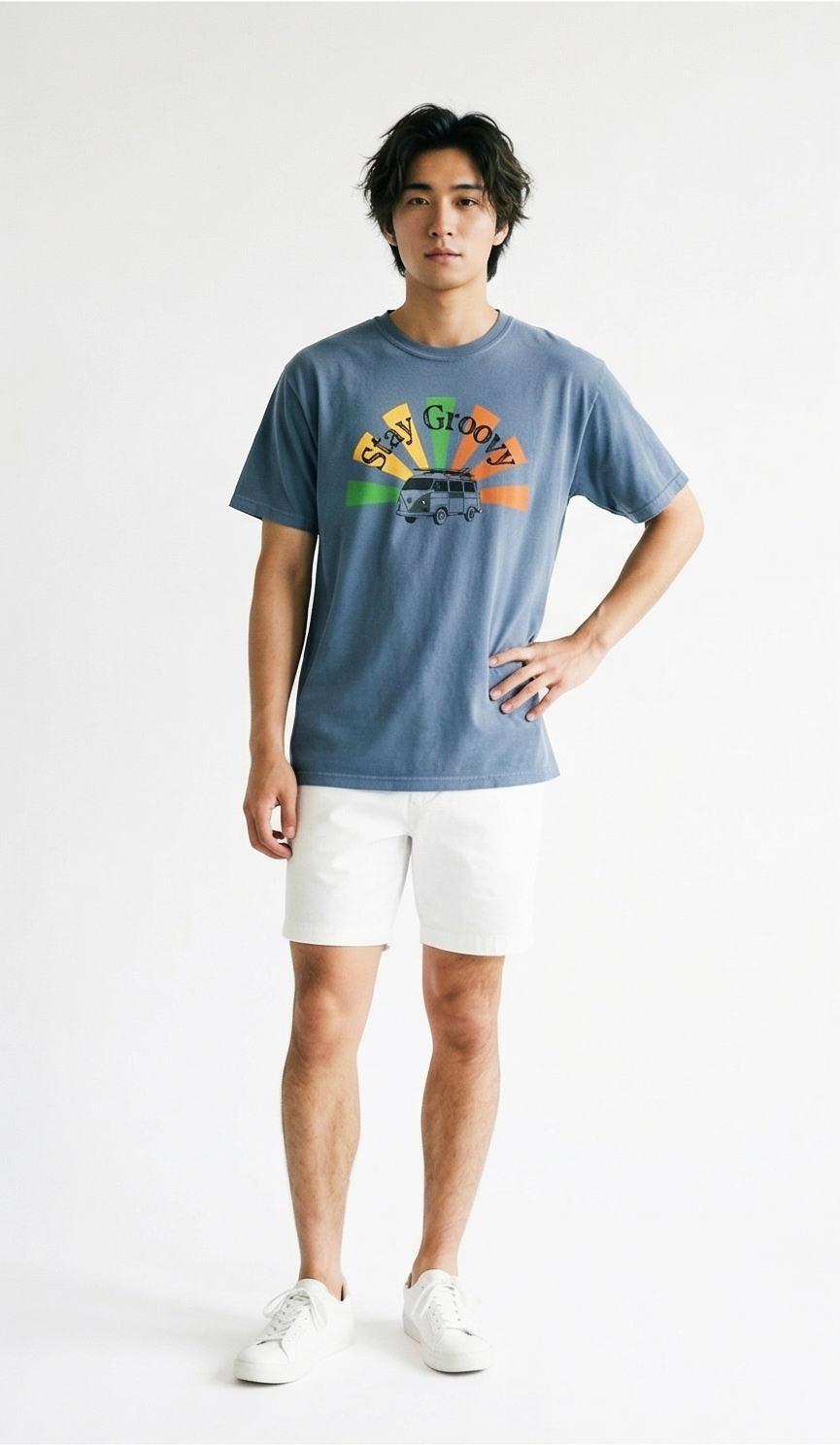 Stay Groovy Luxury T-Shirt