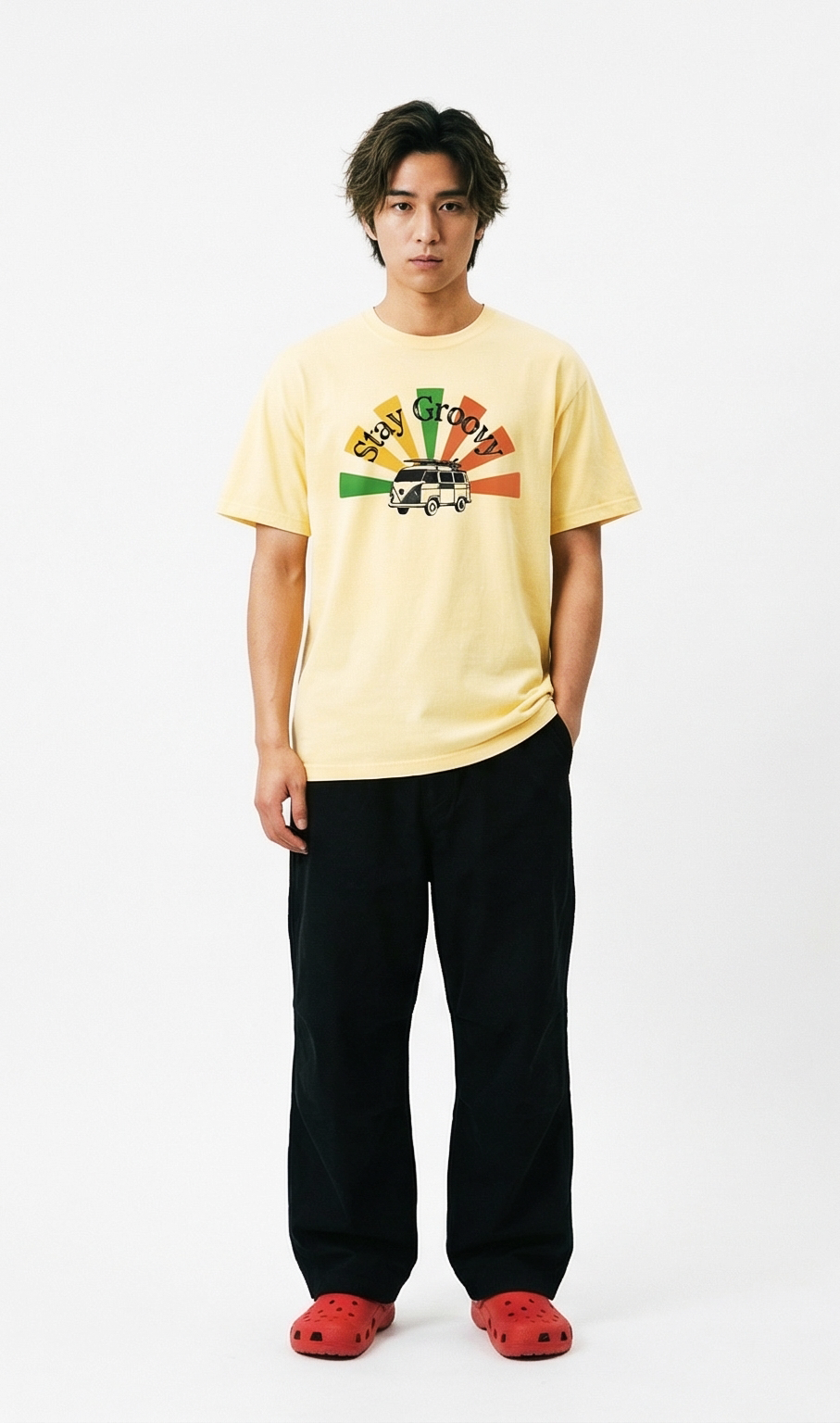 Stay Groovy Luxury T-Shirt