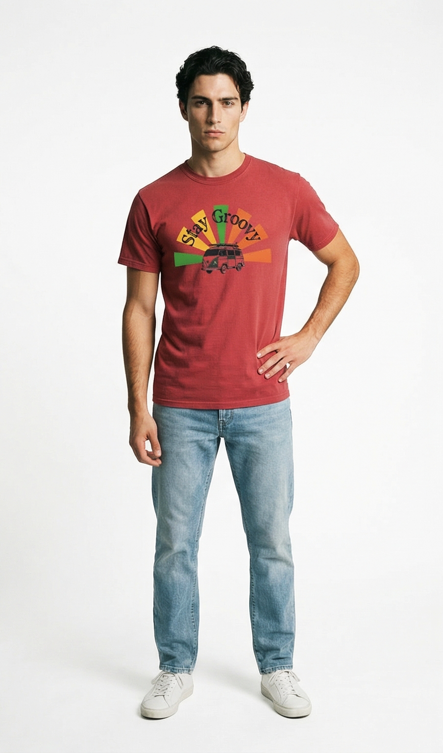 Stay Groovy Luxury T-Shirt