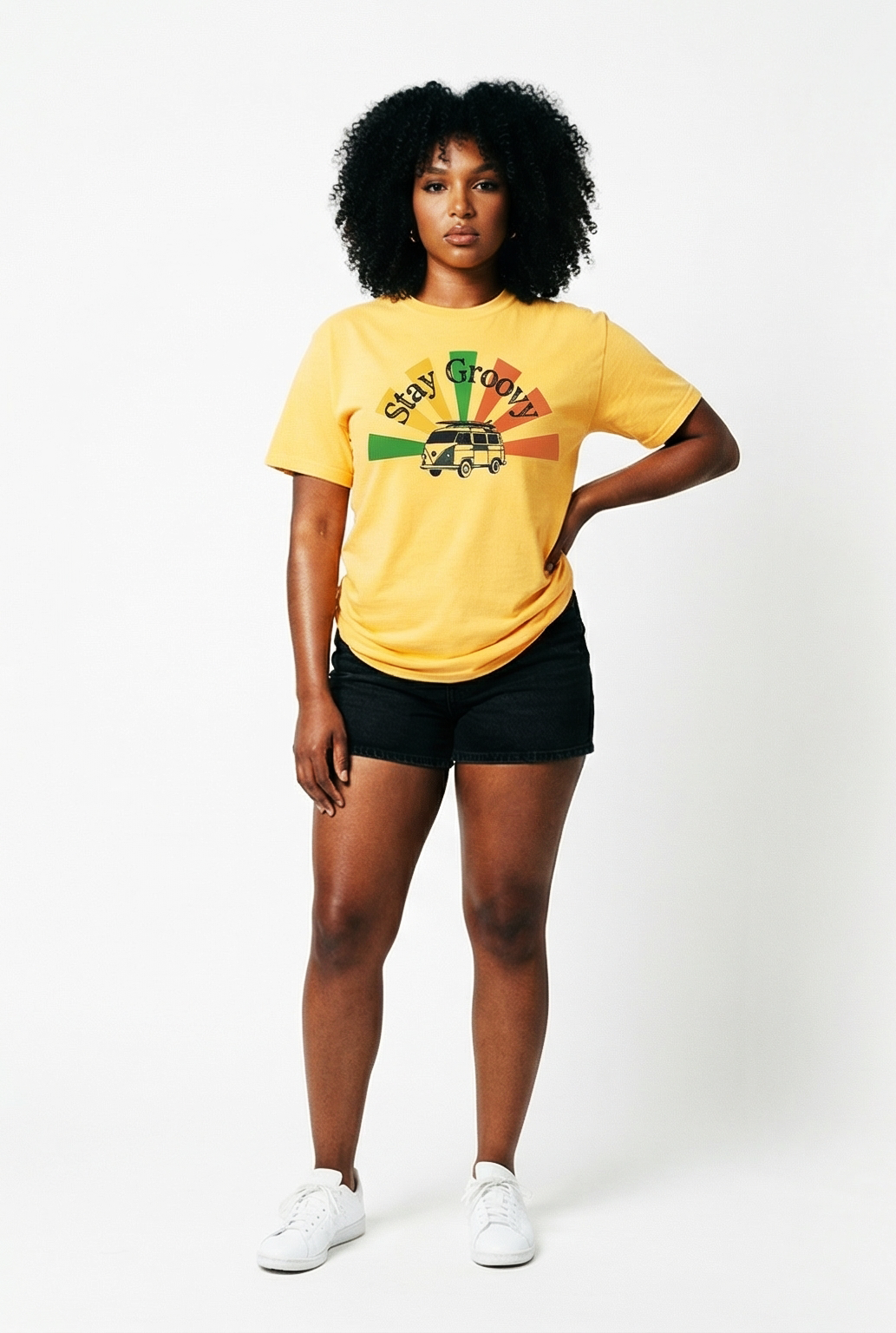 Stay Groovy Luxury T-Shirt