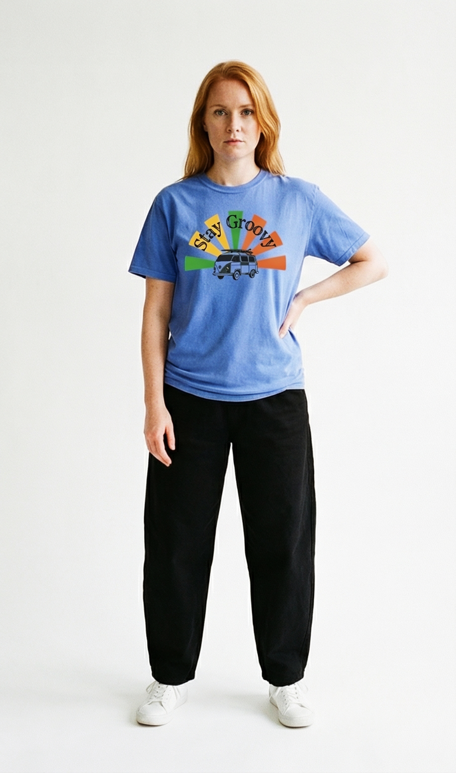 Stay Groovy Luxury T-Shirt
