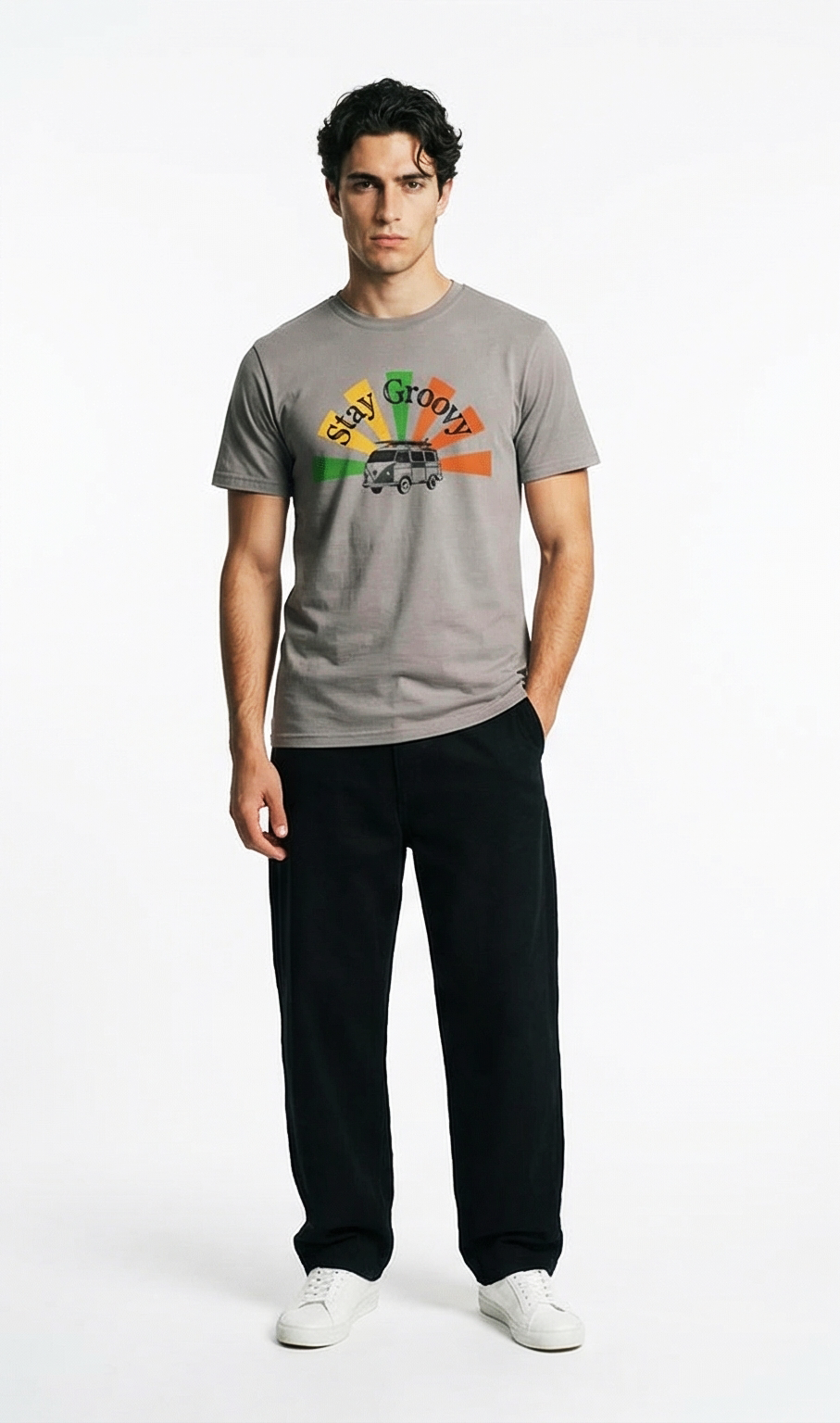 Stay Groovy Luxury T-Shirt