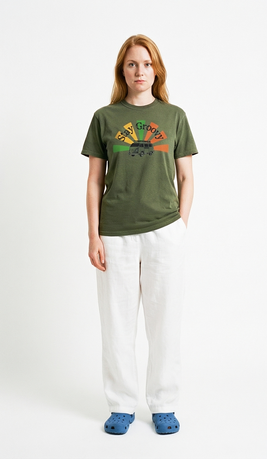 Stay Groovy Luxury T-Shirt