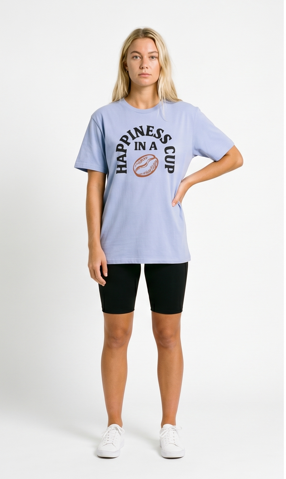 Coffee Happiness In A Cup Luxury T-Shirt