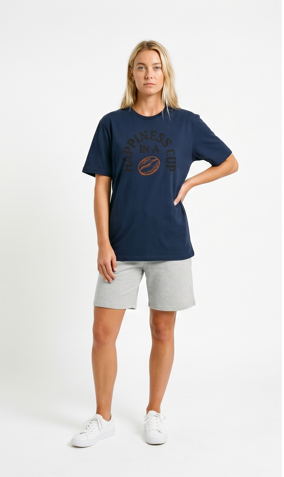 Coffee Happiness In A Cup Luxury T-Shirt