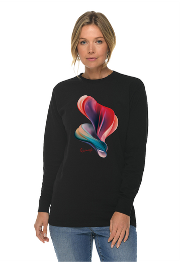 QSMATI Colorful Abstract Heavy Long-Sleeve Jersey