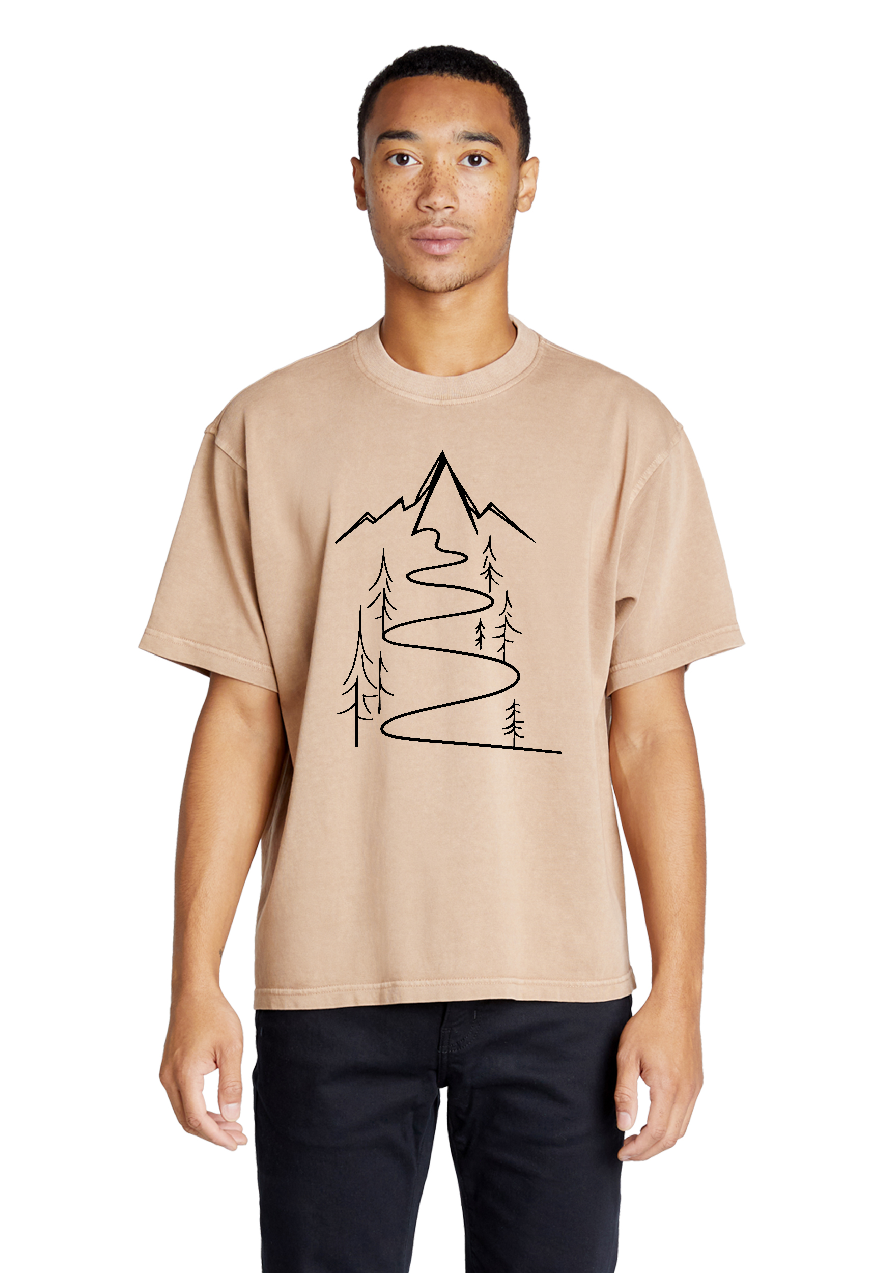 Abstract Scene Urban Luxury Tee