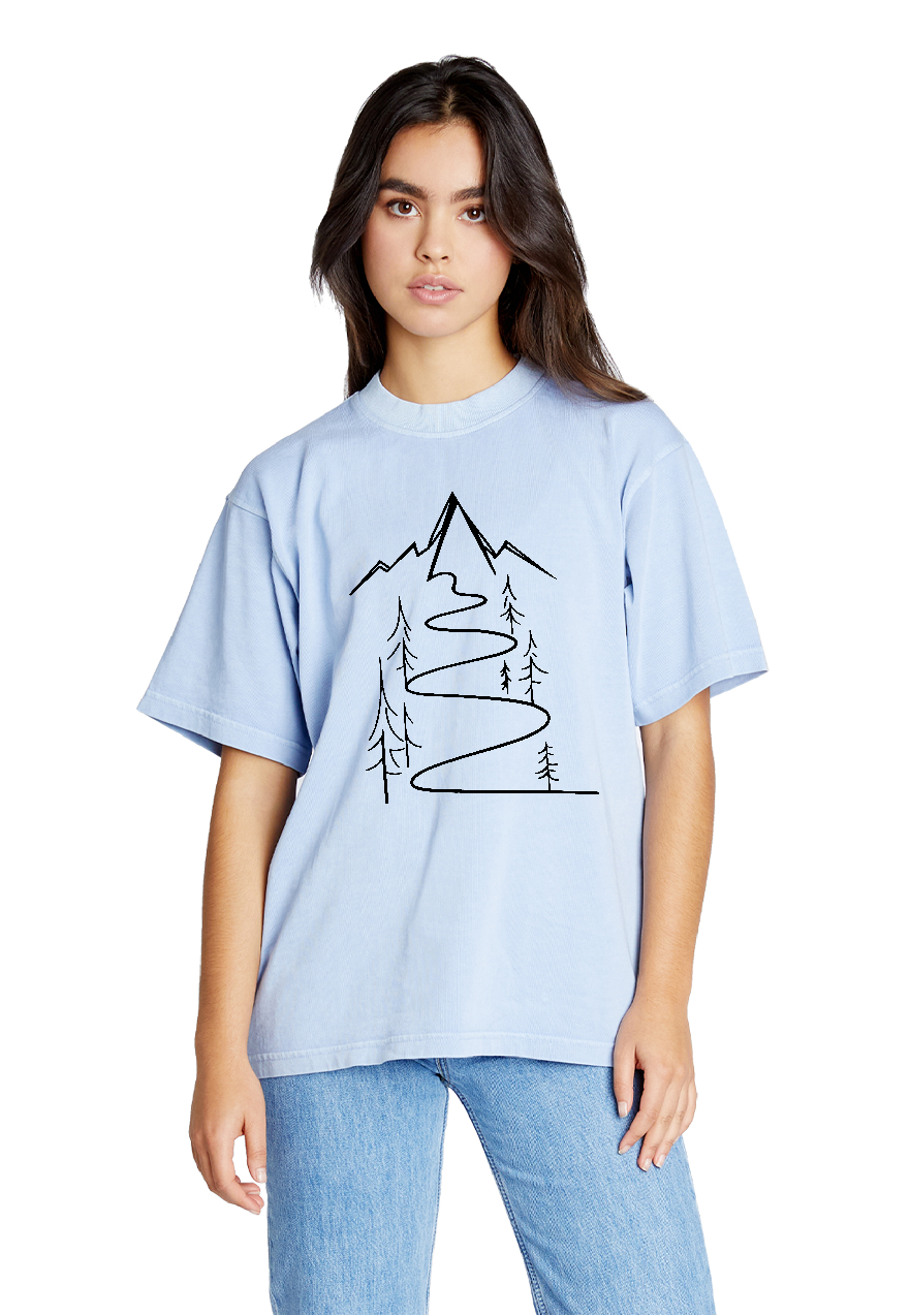 Abstract Scene Urban Luxury Tee
