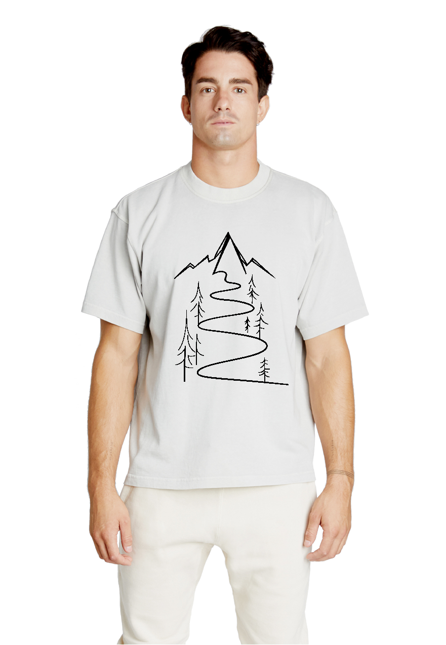 Abstract Scene Urban Luxury Tee