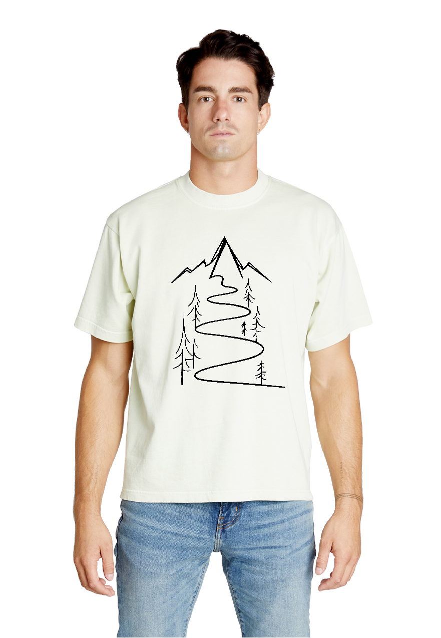 Abstract Scene Urban Luxury Tee