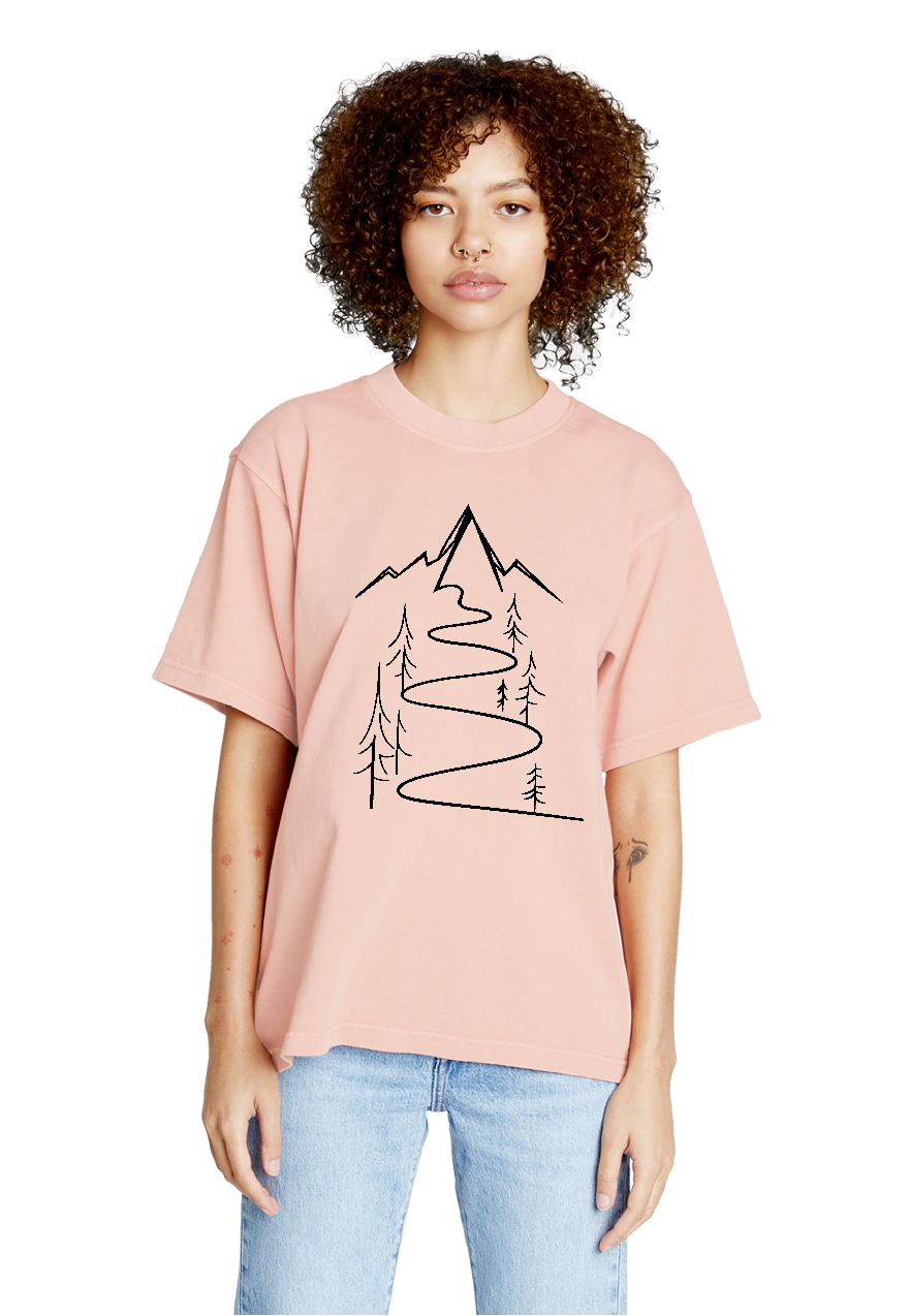 Abstract Scene Urban Luxury Tee