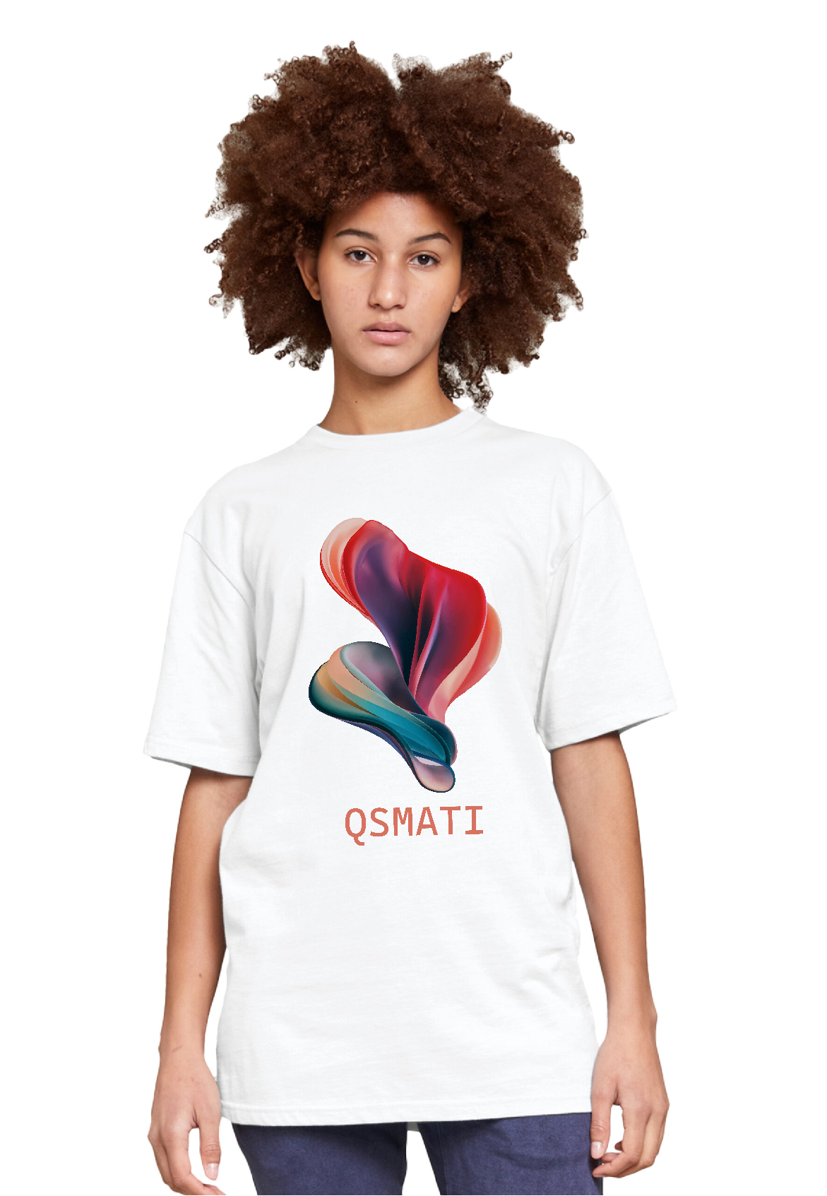 QSMATI Colorful Abstract Heavy Long-Sleeve Jersey