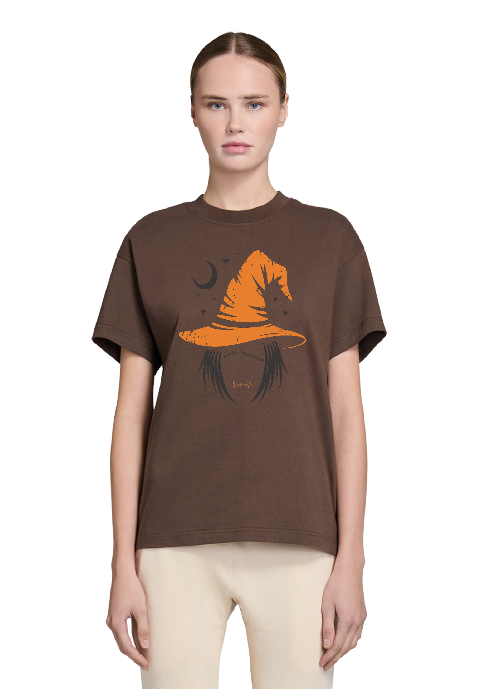 Halloween Witche's Hat Urban Heavy Luxury Tee