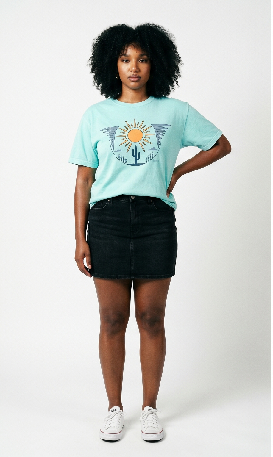 Desert Sun Cactus Luxury T-Shirt