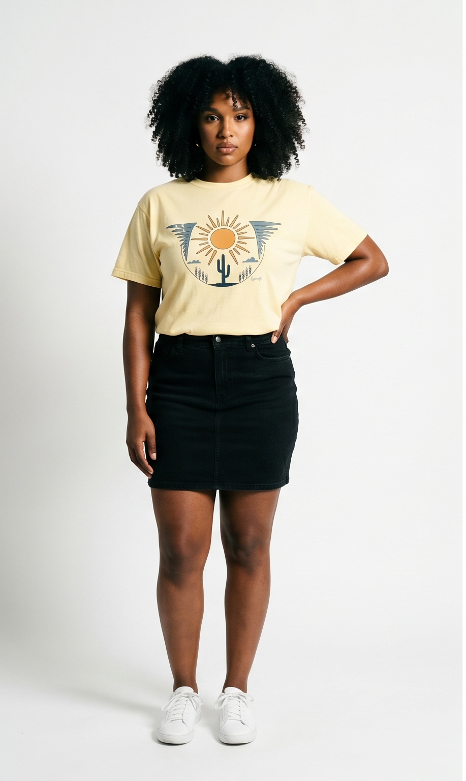 Desert Sun Cactus Luxury T-Shirt