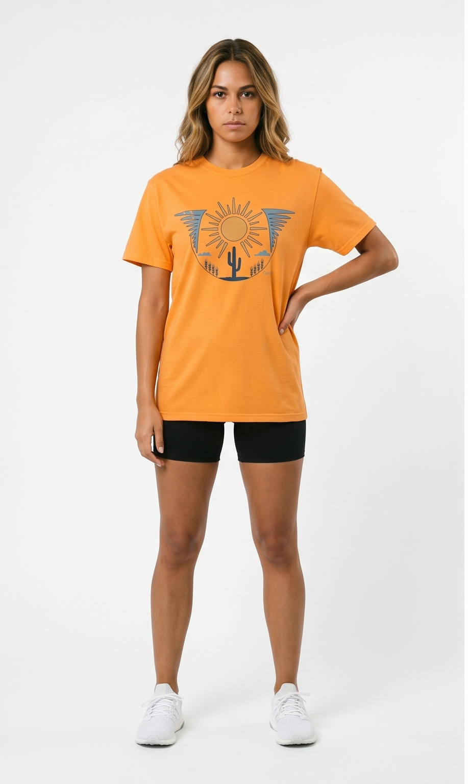Desert Sun Cactus Luxury T-Shirt