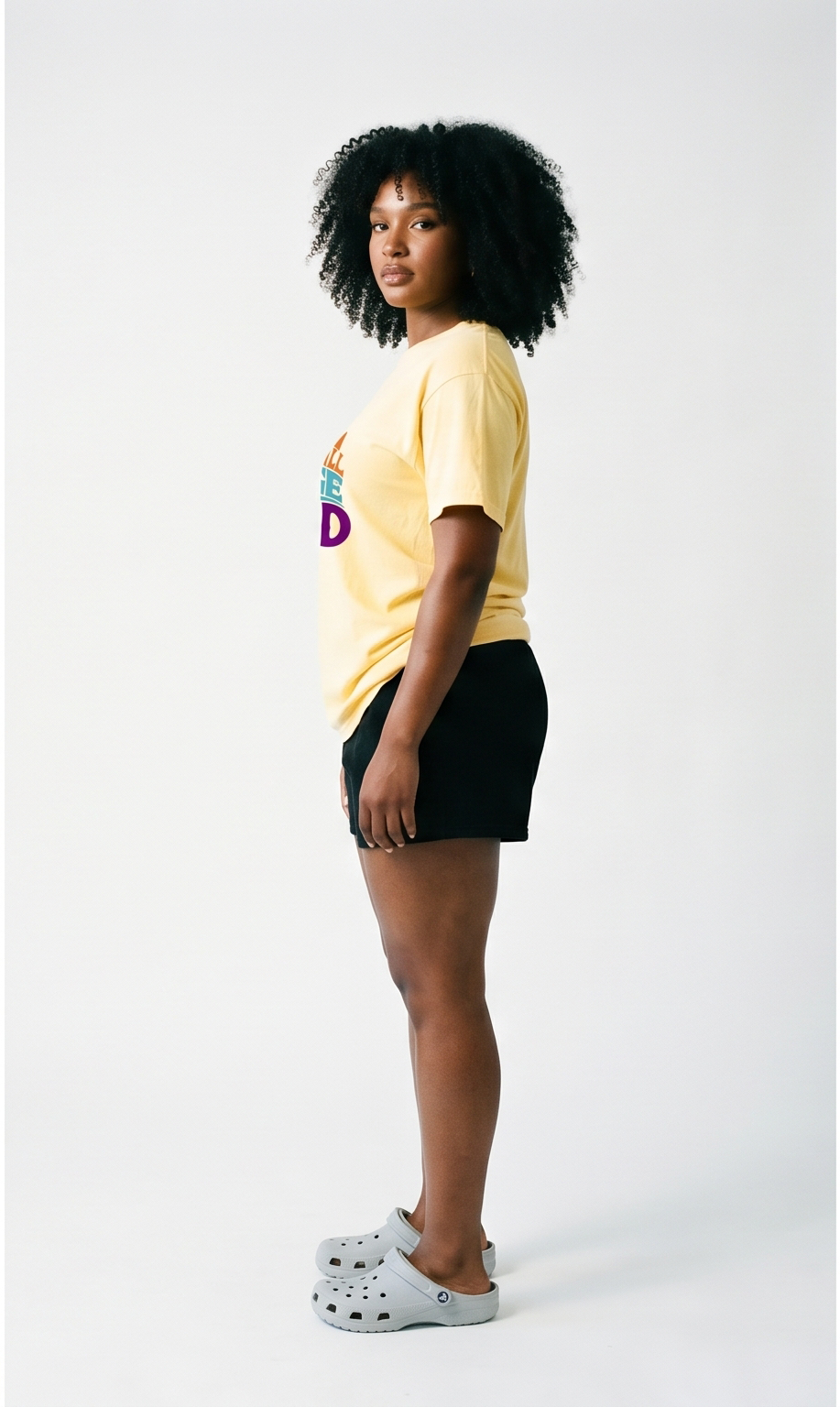 Girl Will Change World Luxury T-Shirt