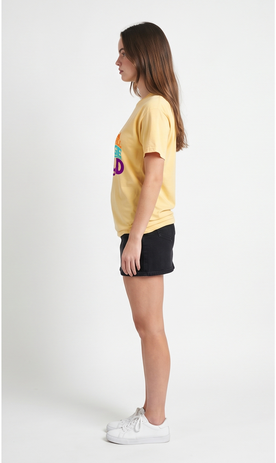 Girl Will Change World Luxury T-Shirt