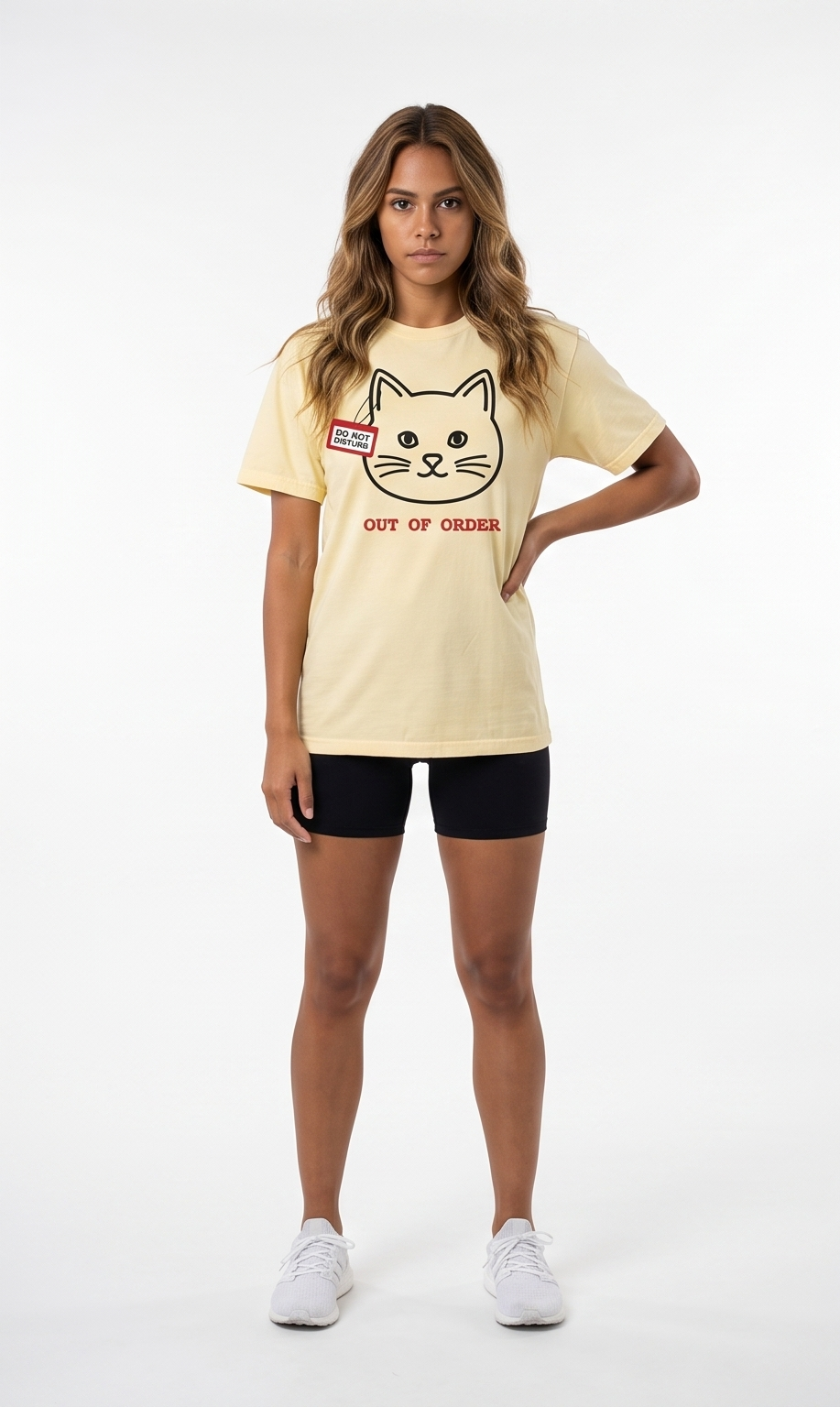 Out of Order Cat Luxury T-Shirt