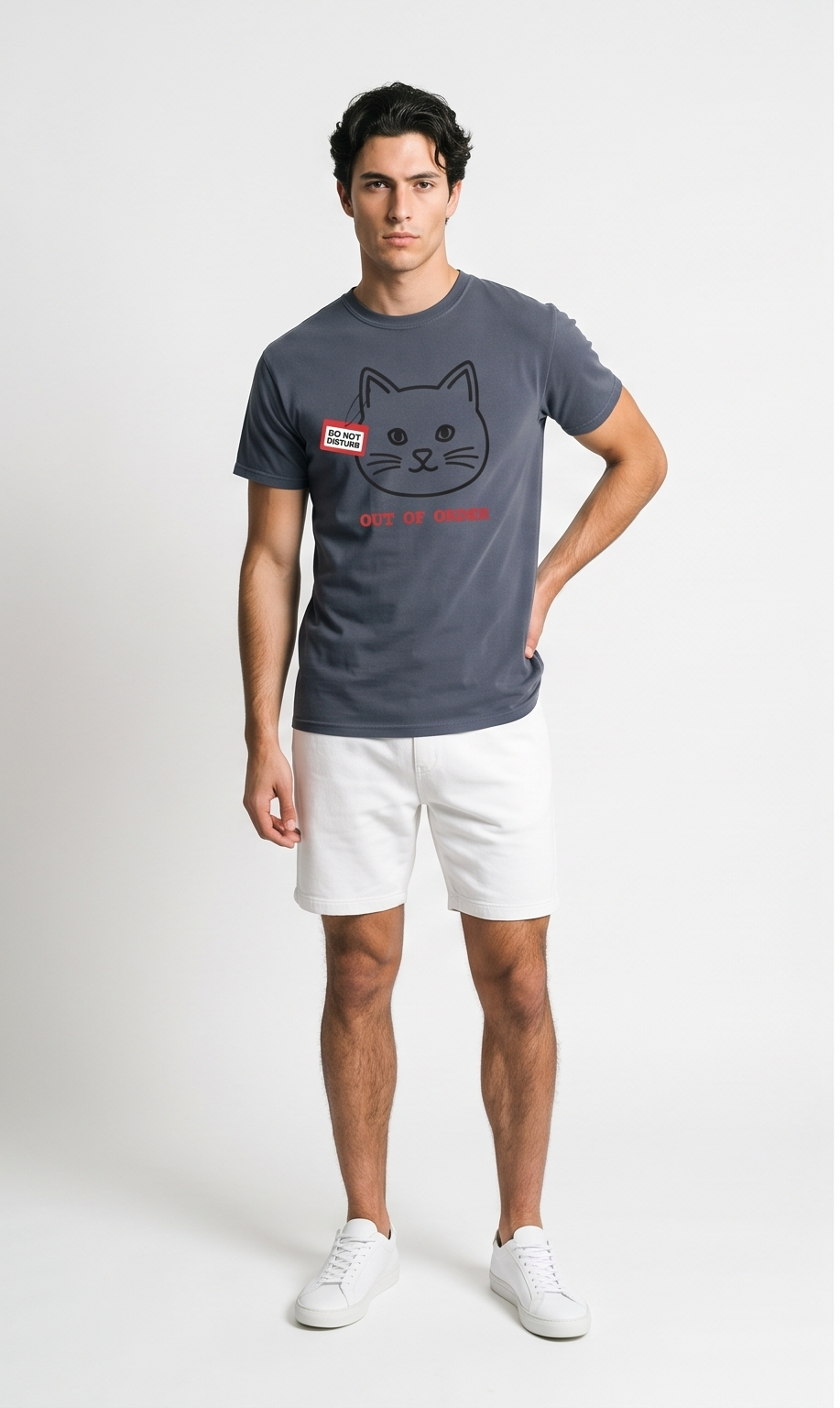 Out of Order Cat Luxury T-Shirt