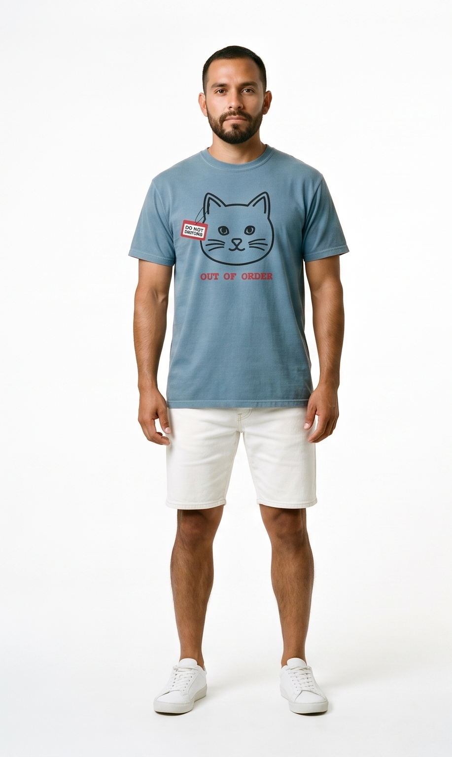 Out of Order Cat Luxury T-Shirt