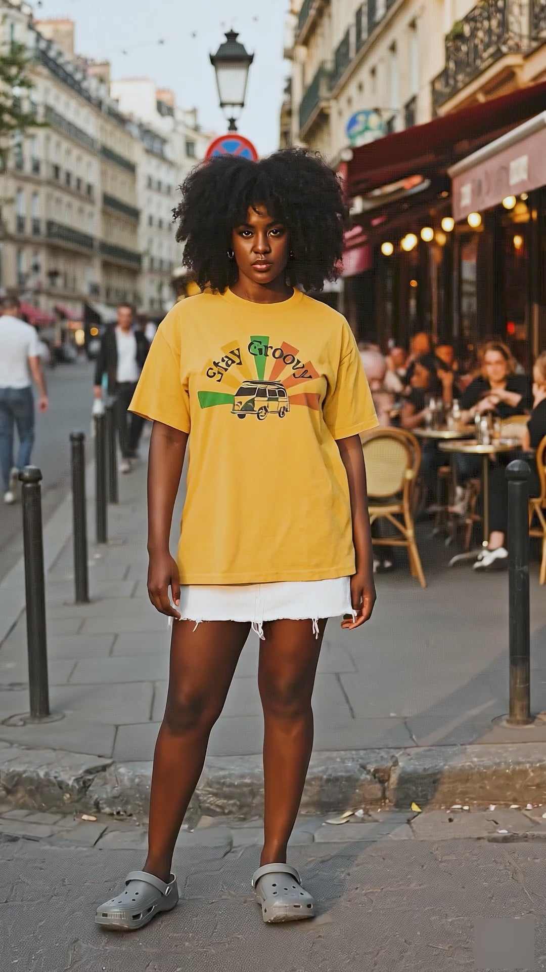 Stay Groovy Luxury T-Shirt