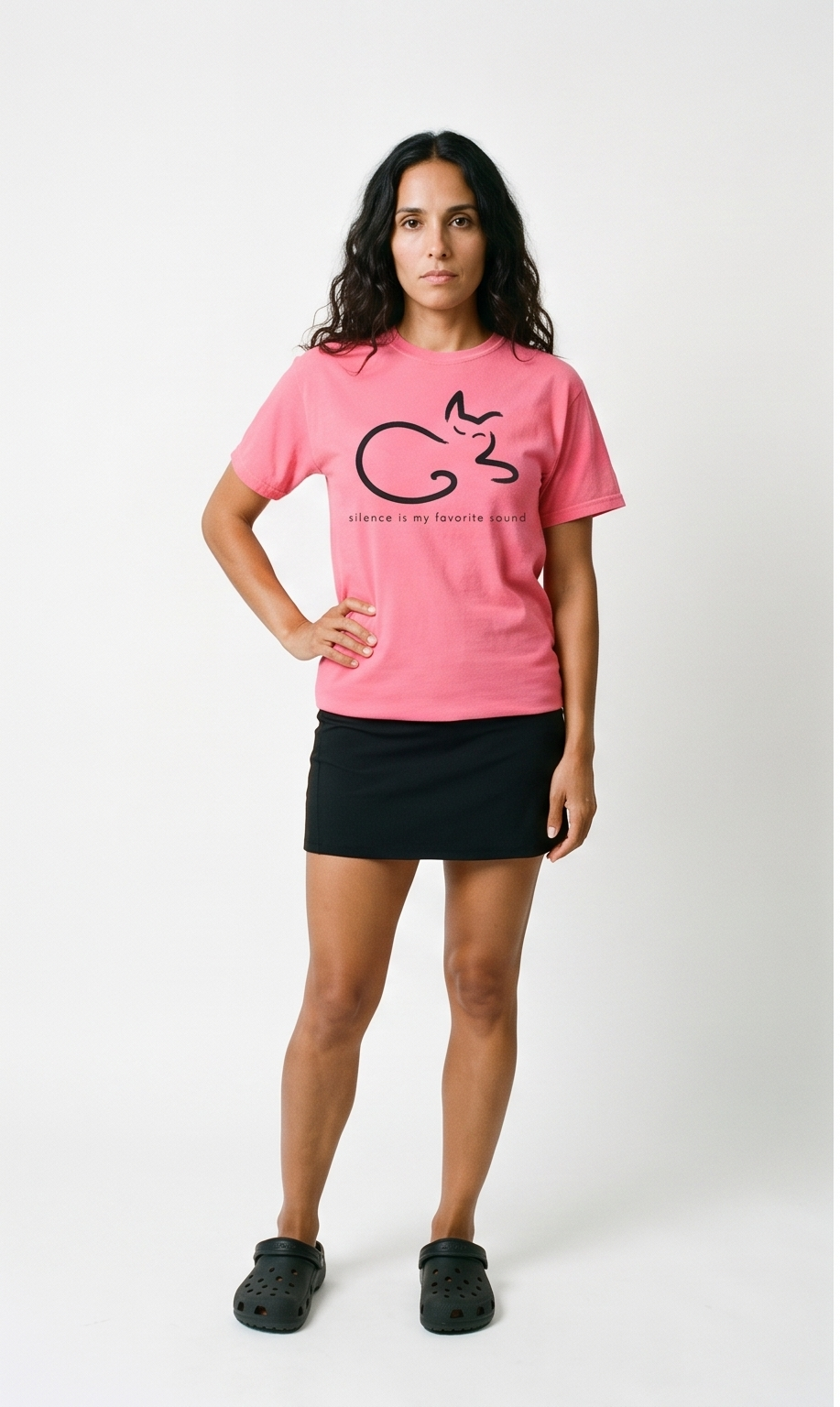 Silence Cat Luxury T-Shirt