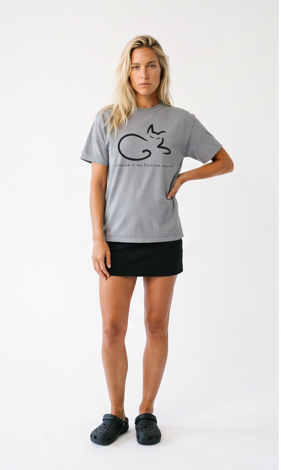 Silence Cat Luxury T-Shirt