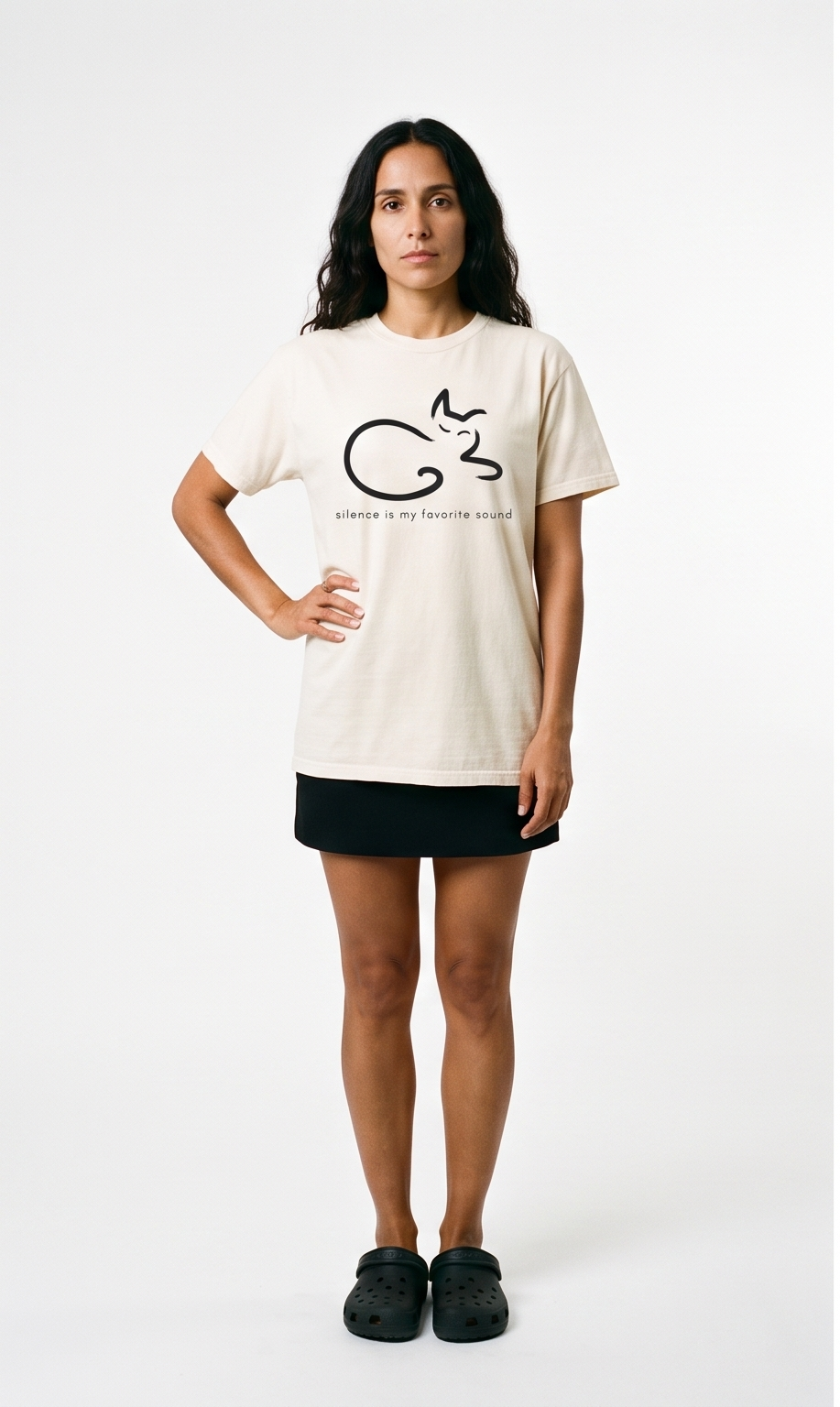 Silence Cat Luxury T-Shirt