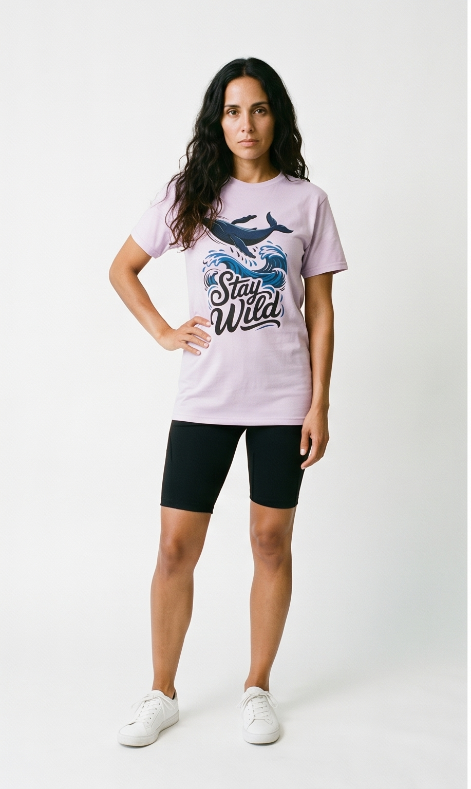 Stay Free Whale Luxury T-Shirt